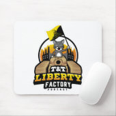 Mousepad (wit) van T&T Liberty Factory Muismat (Met muis)