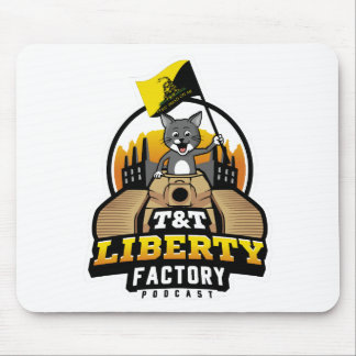 Mousepad (wit) van T&T Liberty Factory Muismat
