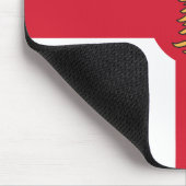 Mousepad with Flag of Montreal, Canada Muismat (Hoek)