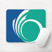 Mousepad with Flag of Ottawa, Canada Muismat (Met muis)