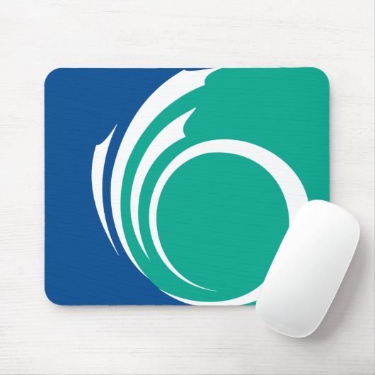 Mousepad with Flag of Ottawa, Canada Muismat (Met muis)