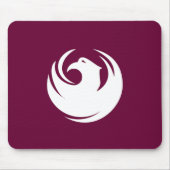 Mousepad with Flag of Phoenix City, Arizona Muismat (Voorkant)