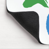 Mousepad with Flag of Seoul, South Korea Muismat (Hoek)