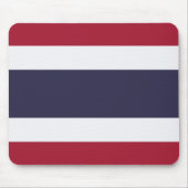 Mousepad with Flag of Thailand Muismat (Voorkant)