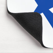 Mousepad with Flag of Toyota City, Japan Muismat (Hoek)