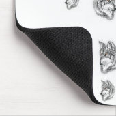 Mousepad Wolf Muismat (Hoek)