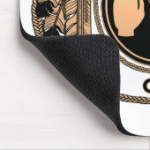 Mousepad Wolf Native Art geeft Metis Muismat (Hoek)