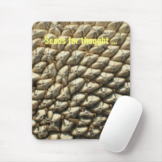 Mousepad - Zaden om te denken Muismat (Met muis)