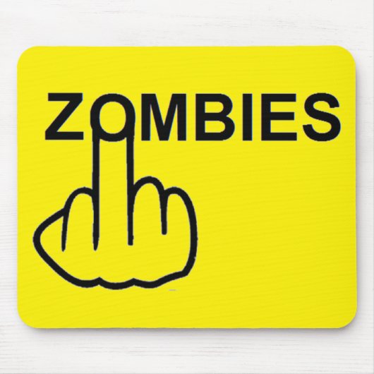 Mousepad Zombies Flip Muismat (Voorkant)