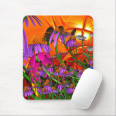 Mousepad Zonneschijn Bloemen Muismat (Met muis)