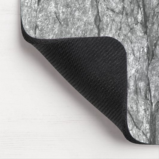 Mousepad, zwart, grijs, abstract muismat (Hoek)