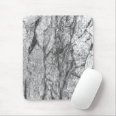 Mousepad, zwart, grijs, abstract muismat (Met muis)