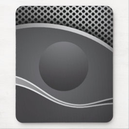 Mousepad, zwart, grijs, abstract muismat