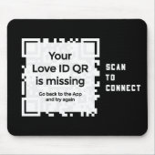 Mousepad - ZWART - QR - PURE Collectie Muismat (Voorkant)