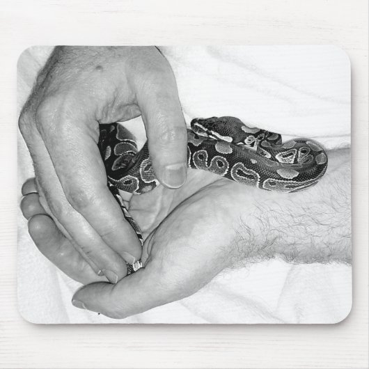 Mouser pad! Baby Nova morph BP in handen Muismat (Voorkant)