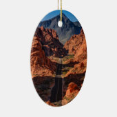 Mouses Tank Road - Valley of Fire - Nevada Keramisch Ornament (Rechts)
