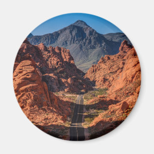 Mouses Tank Road - Valley of Fire - Nevada Magneet