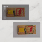 Mousetrap Visitekaartje (Voorkant / Achterkant)