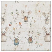 Mousey Whimsy: Whimsy-muizen Stof (Close Up)