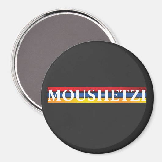Moushetzi Magnet (Voorkant / Achterkant)