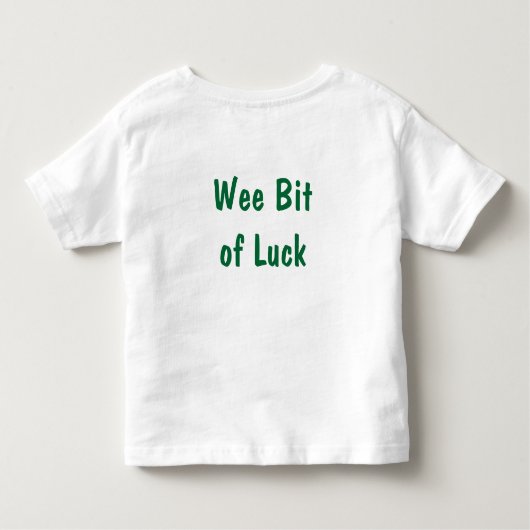 Mousie - Wee Bit of Luck Kinder Shirts (Achterkant)