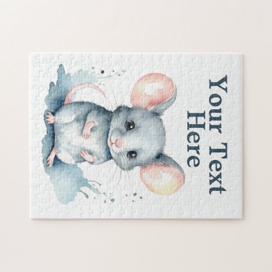 mousiepuzzel legpuzzel (Horizontaal)