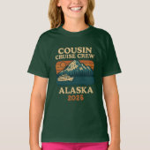 Mousin Cruise Crew Alaska Custom Year T-shirt (Voorkant)