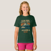 Mousin Cruise Crew Alaska Custom Year T-shirt (Voorkant volledig)