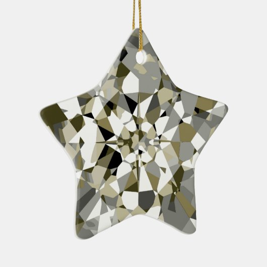 Mouskelende Diamond Star Ornament (Rechts)