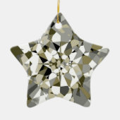 Mouskelende Diamond Star Ornament (Voorkant)