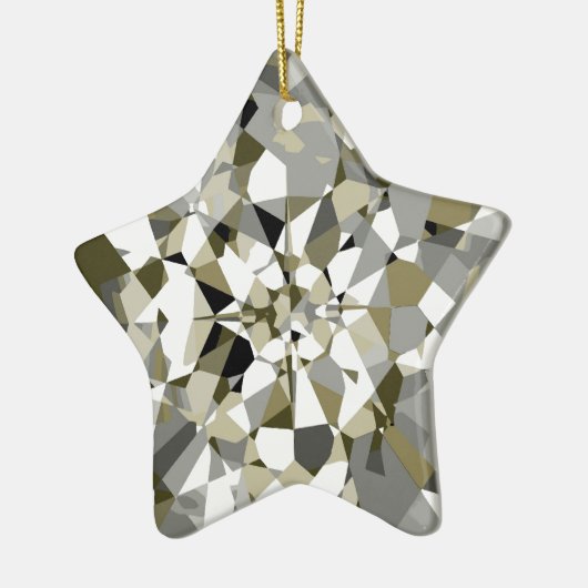 Mouskelende Diamond Star Ornament (Links)