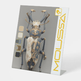 MOUSSA PEDESTAL SIGN RECLAMEBORD MET VOETSTUK