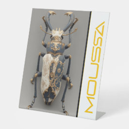 MOUSSA PEDESTAL SIGN RECLAMEBORD MET VOETSTUK