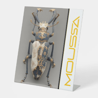 MOUSSA  PEDESTAL SIGN RECLAMEBORD MET VOETSTUK