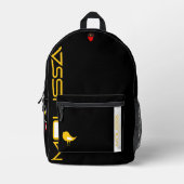 MOUSSA Print Cut Sew Bag Bedrukte Rugzak (Voorkant)