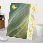 MOUSSA RECLAMEBORD MET VOETSTUK (Insitu)