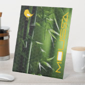 MOUSSA RECLAMEBORD MET VOETSTUK (Insitu)