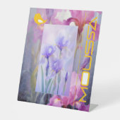 MOUSSA RECLAMEBORD MET VOETSTUK (Voorkant)