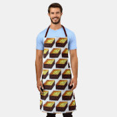 Moussaka Grieks-mediterraan voedseleiplant Aardapp Schort (Gedragen)