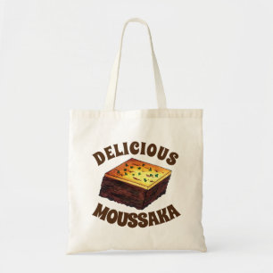 Moussaka Grieks-mediterraan voedseleiplant Aardapp Tote Bag