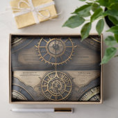 Mousseline Clocks Steampunk watches Tissue paper Tissuepapier (Geschenk)