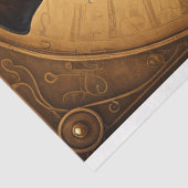 Mousseline Cute Girafe Steampunk Hat Tissue paper Tissuepapier (Detail)