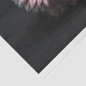 Mousseline Floral skull v7 Steampunk tissue paper Tissuepapier (Detail)