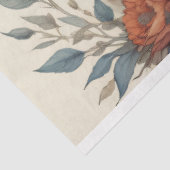 Mousseline Flower Hat cute chimp v12 Tissue paper Tissuepapier (Detail)