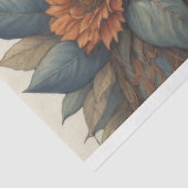 Mousseline Flower Hat Monkey chimp v5 Tissue paper Tissuepapier (Detail)