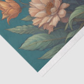 Mousseline Flower Hat Monkey chimp v7 Tissue paper Tissuepapier (Detail)