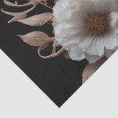 Mousseline Flower skull-papier Tissuepapier (Detail)