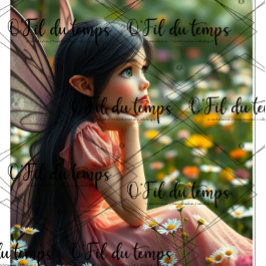 Mousseline Magical Fairy Princess Decoupage Tissuepapier