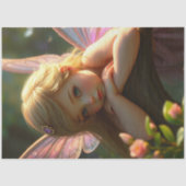 Mousseline Magical Fairy Princess Decoupage Tissuepapier (Voorkant)