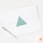 Mousserend Blauwgroen Sticker (Envelop)
